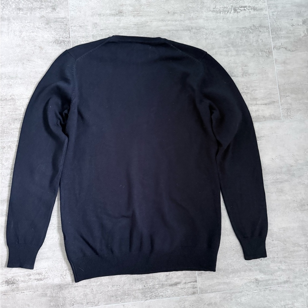 Lot of 2 Men’s Sweaters – Piazza Italia (Navy) & DeFacto (Black) Size M - Picture 8 of 16